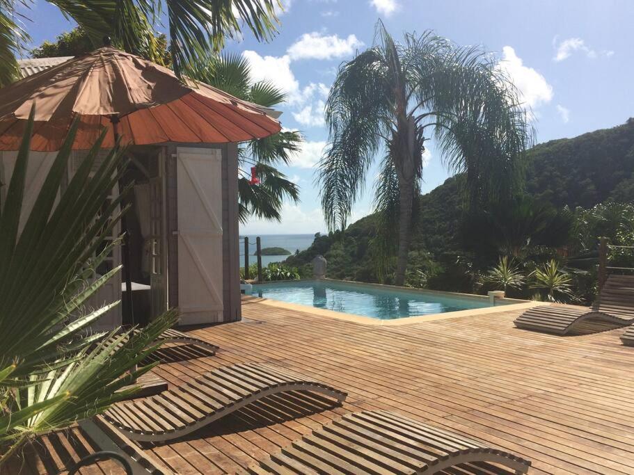 La Charmante Villa Coco Avec Magnifique Vue Mer Le Marin Eksteriør billede